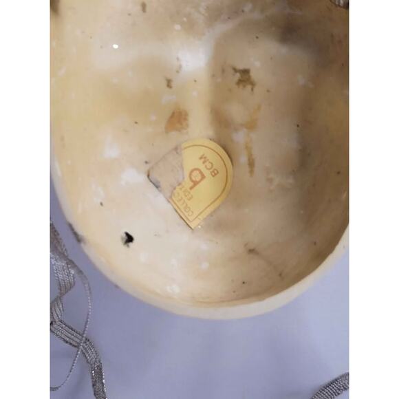 "Decorative Venetian-Style Mask with Ribbons and Bells." - Picture 8 of 9